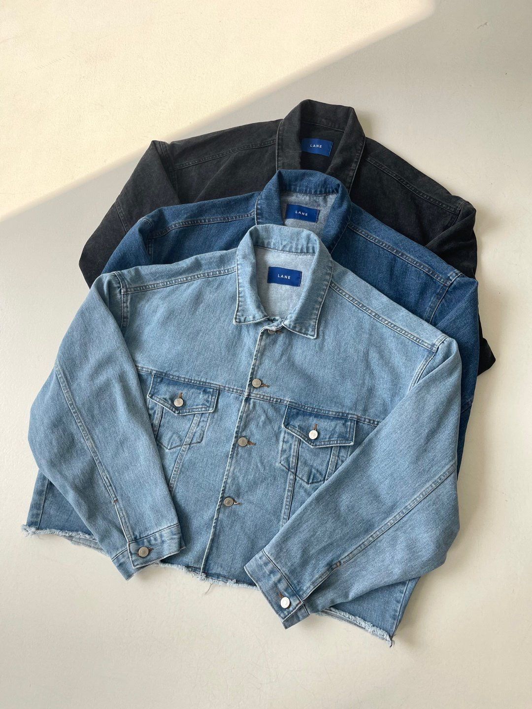 洗水牛仔褸 LANE-067JK