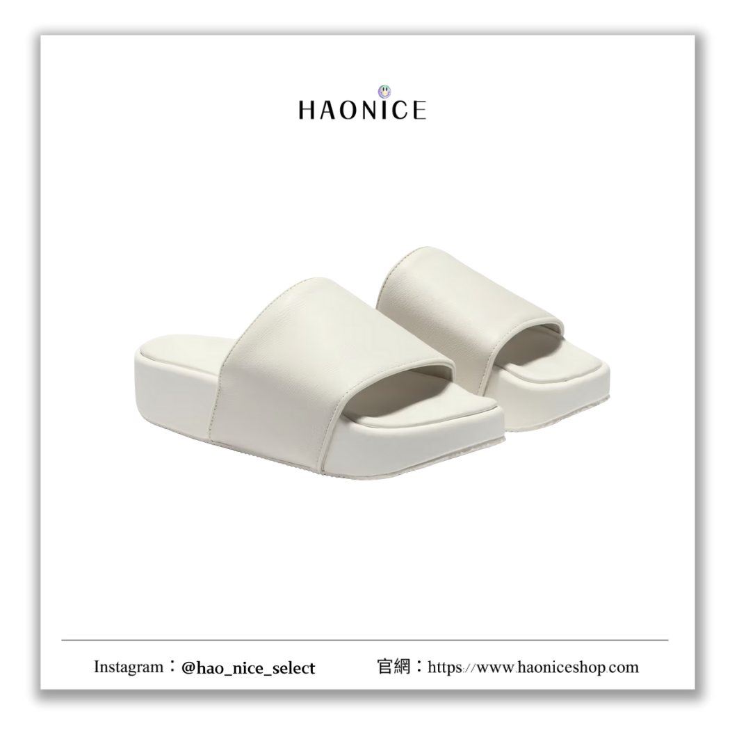 【HAO NICE】100%正品 ADIDAS 德國潮牌🇩🇪 山本耀司✨Y-3皮革厚底拖鞋 涼鞋