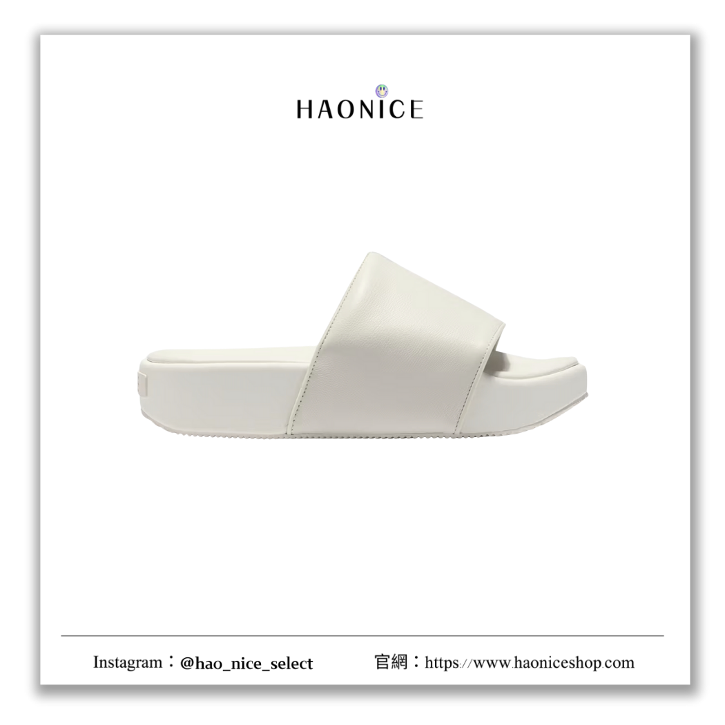 【HAO NICE】100%正品 ADIDAS 德國潮牌🇩🇪 山本耀司✨Y-3皮革厚底拖鞋 涼鞋