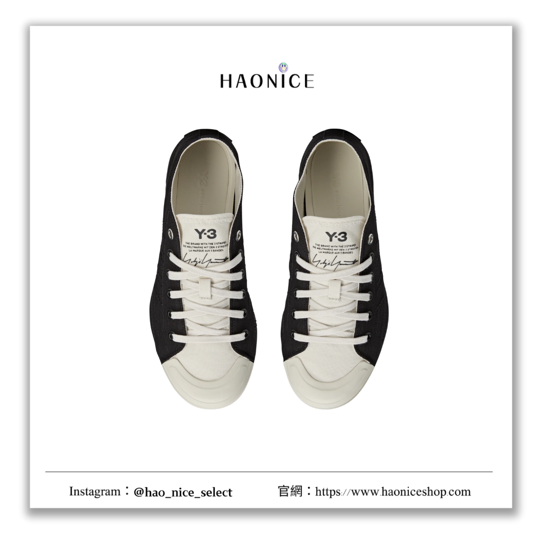 【HAO NICE】100%正品 ADIDAS 山本耀司✨ Y-3 NIZZA LO ORBIT 德國潮牌🇩🇪解構風跳色低筒帆布鞋 布鞋