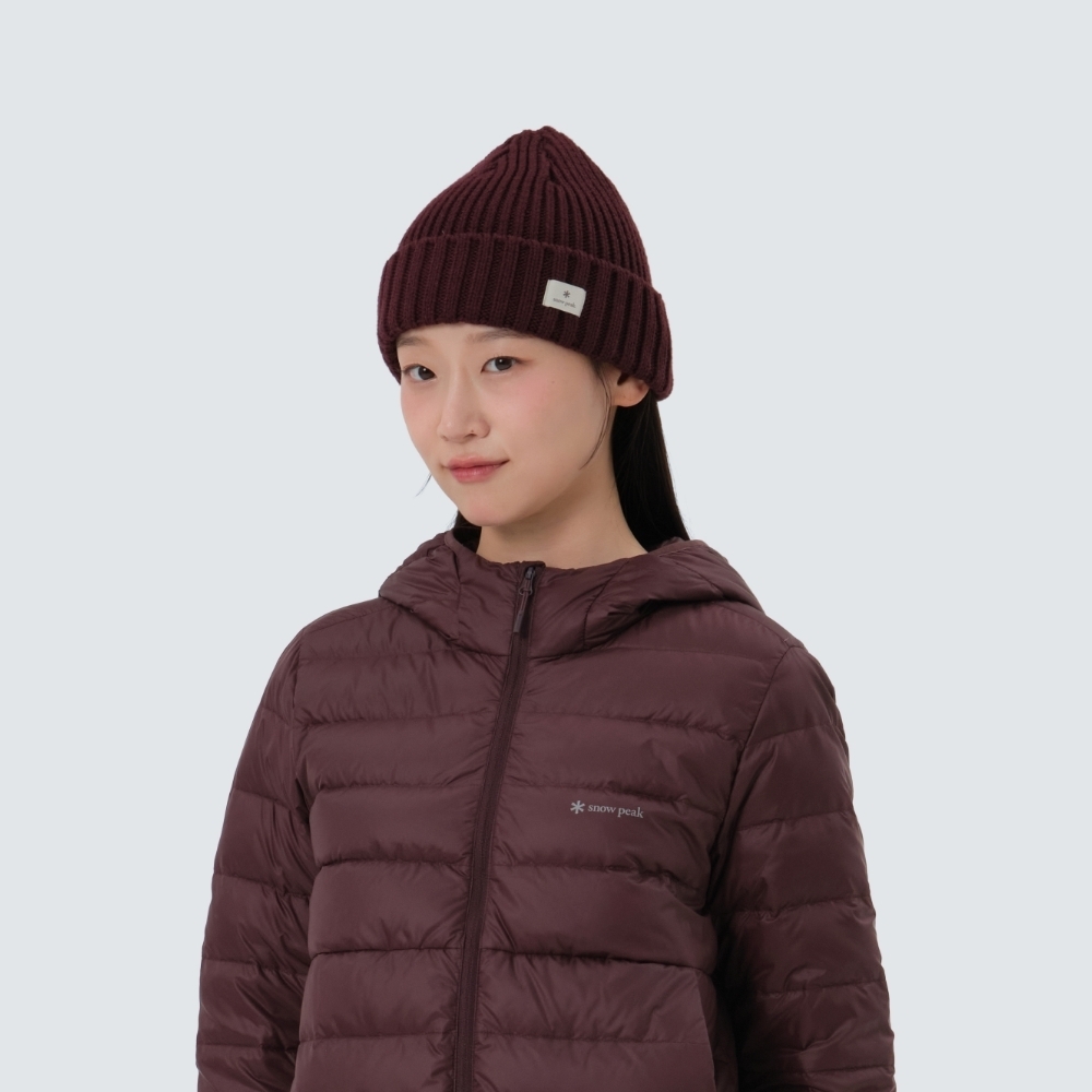 【現貨】snow peak Folded Beanie 經典 布標 毛帽 S25WUFKC61