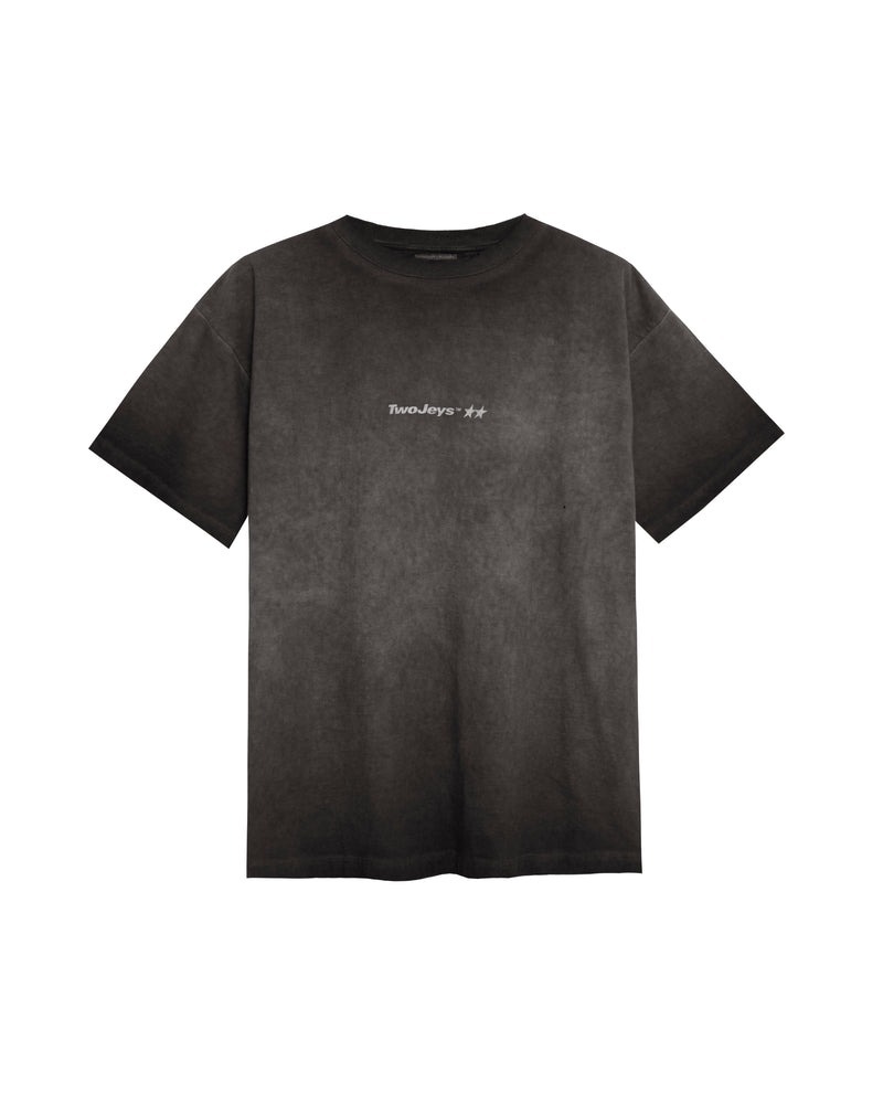 Twojeys｜Icon Washed Black Tee