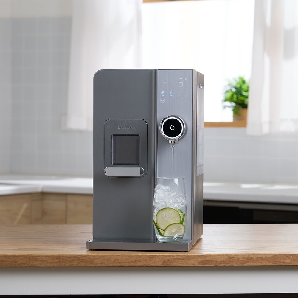 限量回饋15%【美國OASIS】免安裝型｜三溫製冰飲水機 ｜冰/常溫/瞬熱/冰塊｜IF-3ICE01M