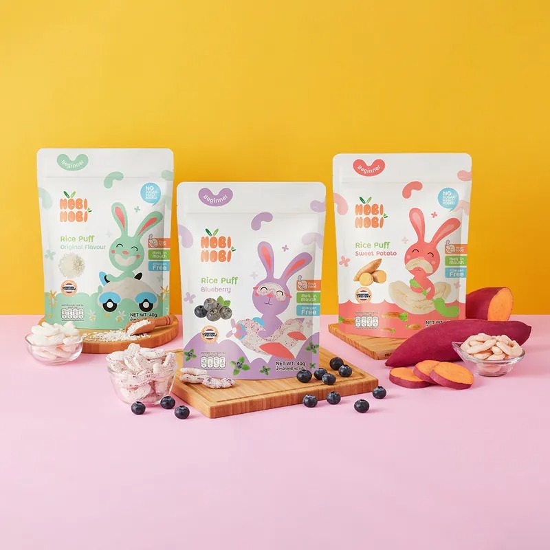 【Nobi Nobi】娜比 彎彎米菓-三款可選(40g)