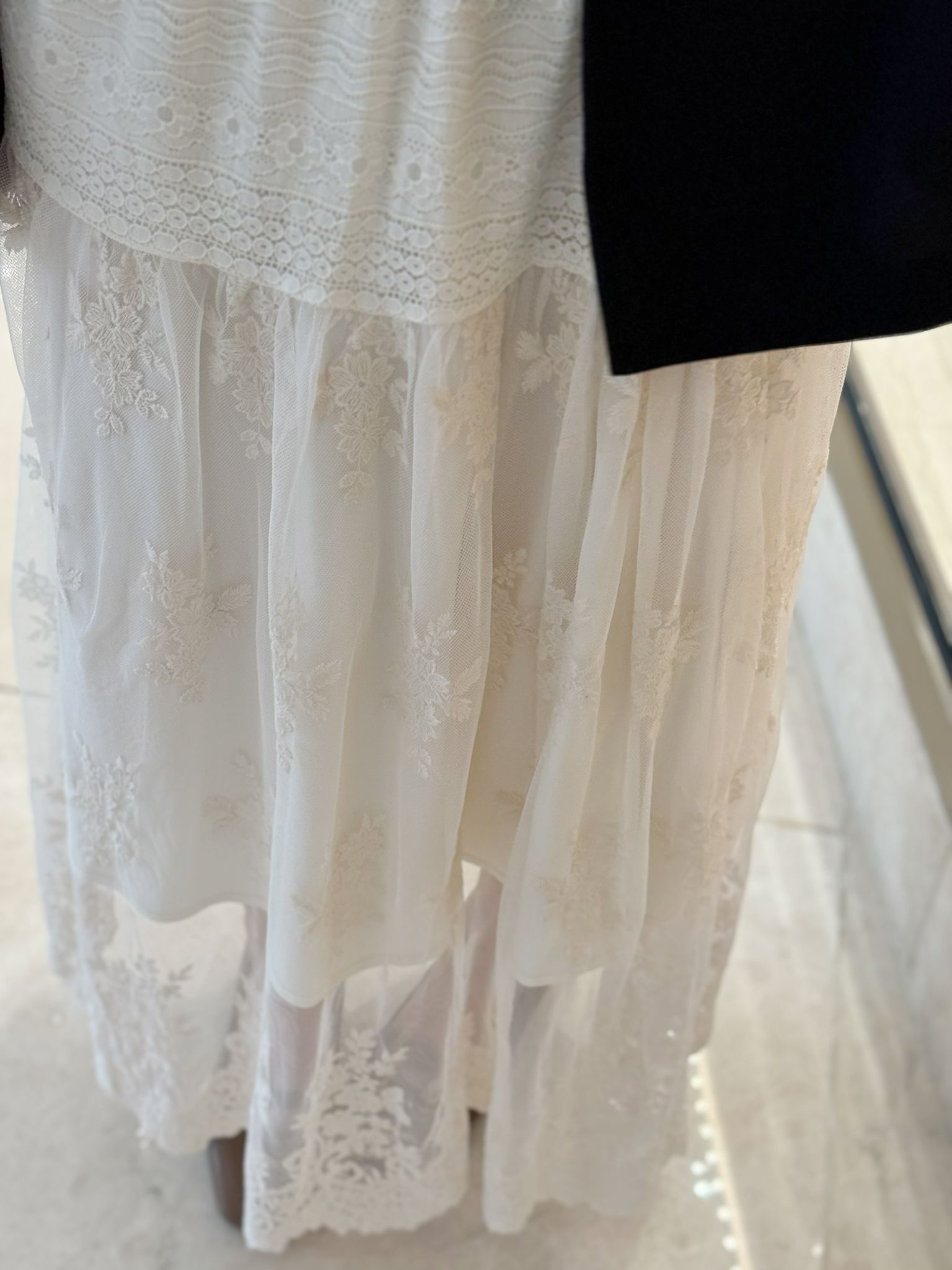 SK#7720🤍維納斯輕語杏花影紗裙