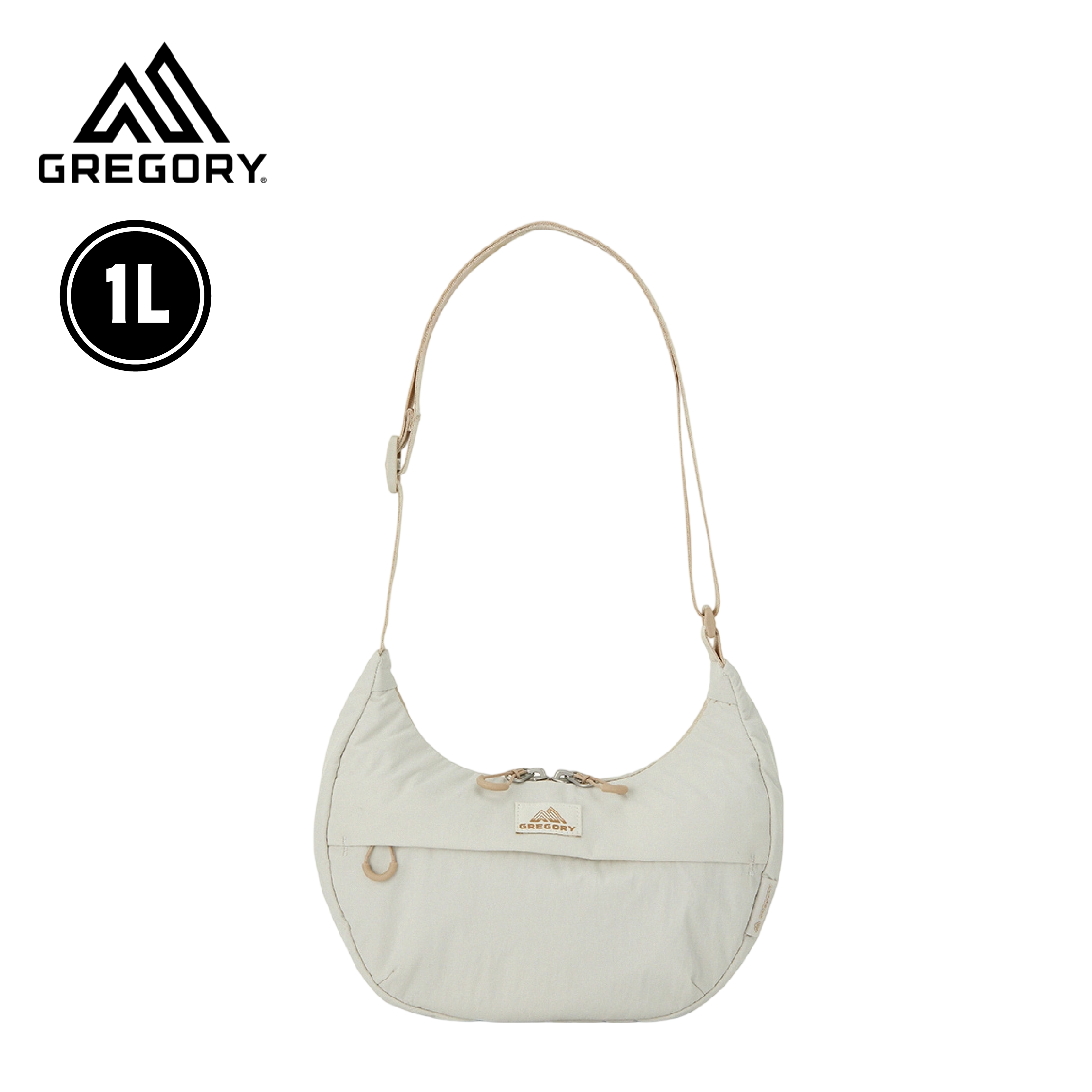 GREGORY 美國 SUSZY HALFMOON肩背包 1L (岑樹灰色) 70GR153979