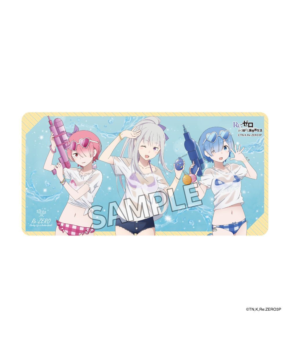 預購-「Re:從零開始的異世界生活」特製桌墊 玩水 ver.【日本進口精品】