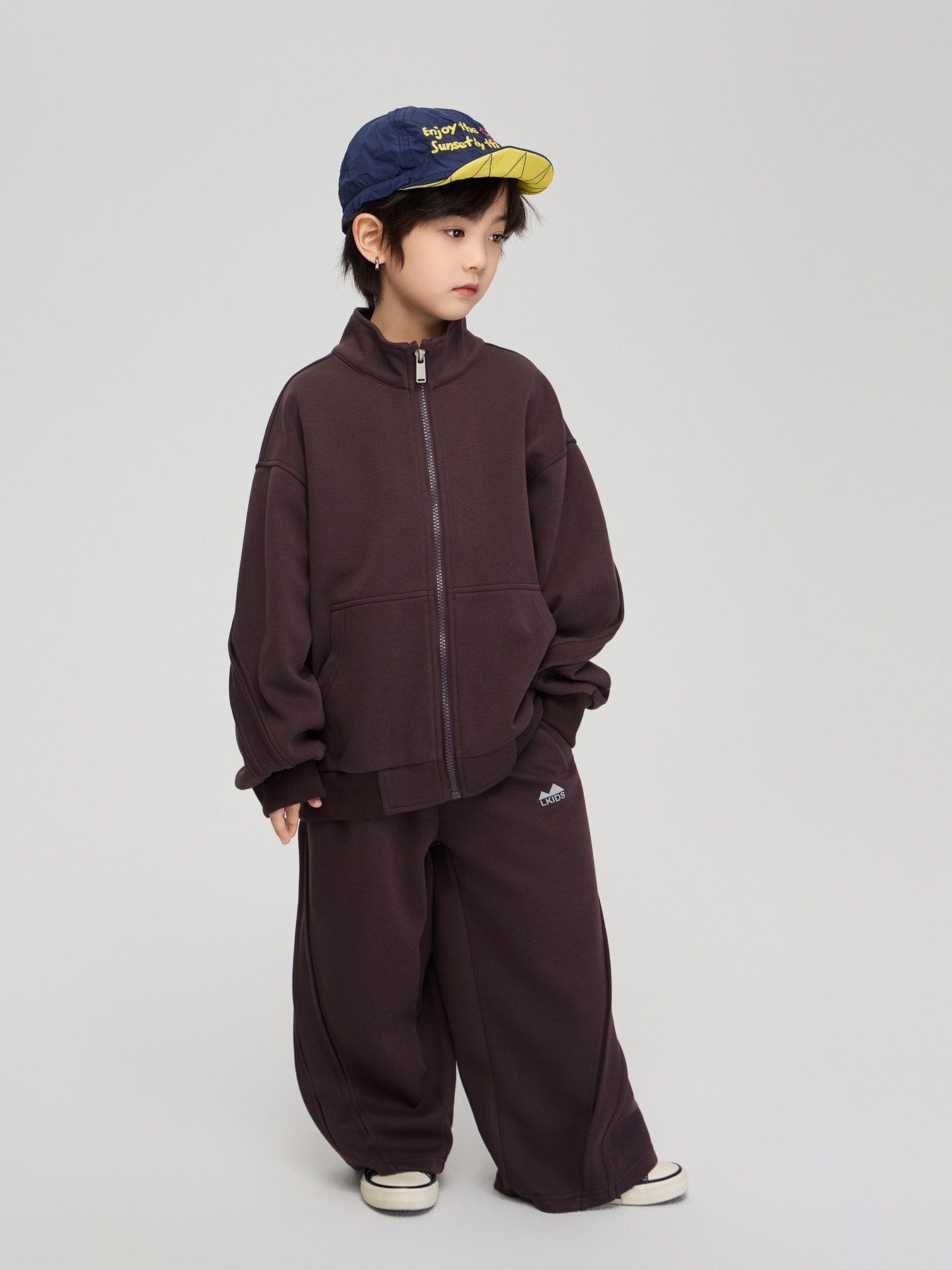 三色帥氣運動套裝