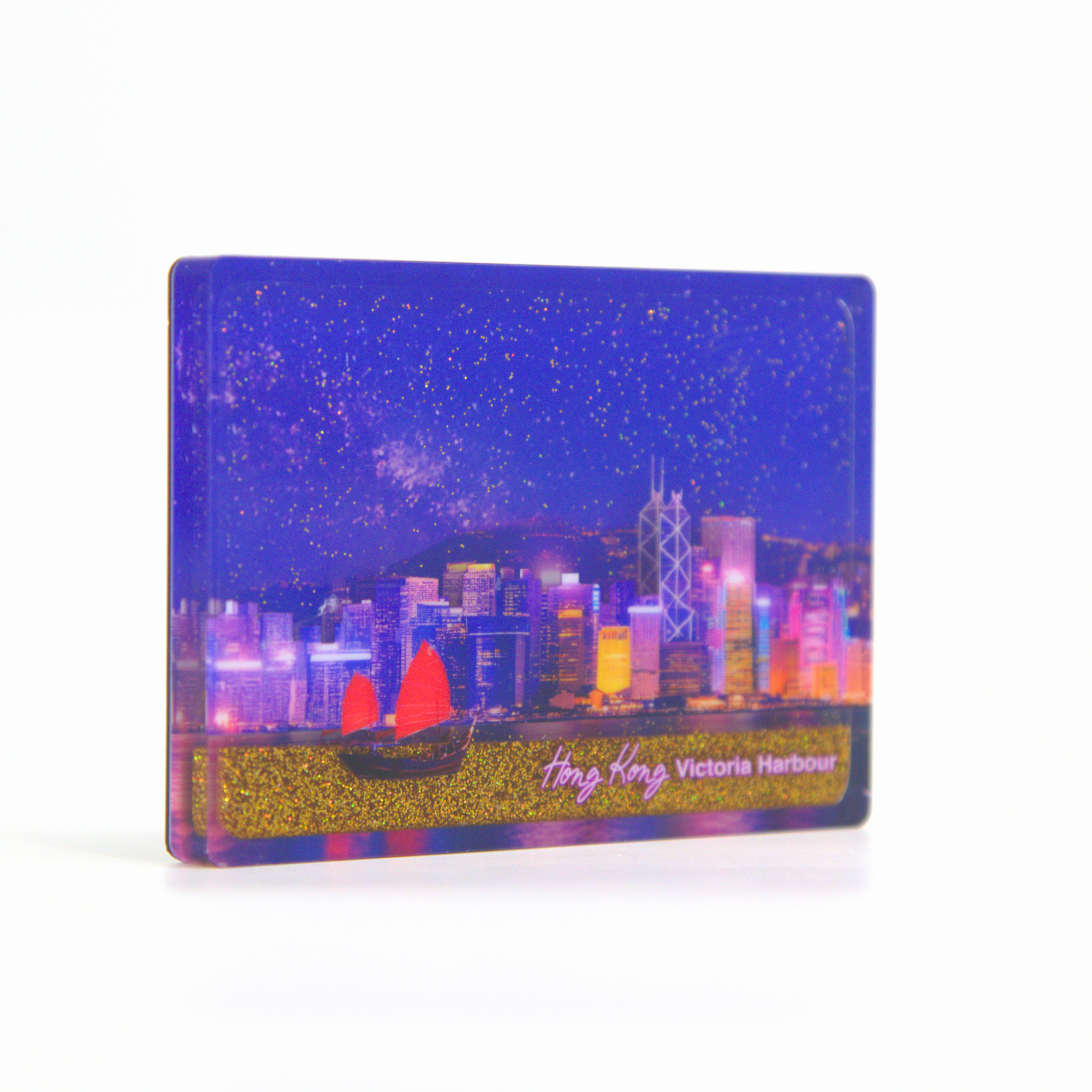 Hong Kong flowing sand magnet - Night View: Admiralty to Central