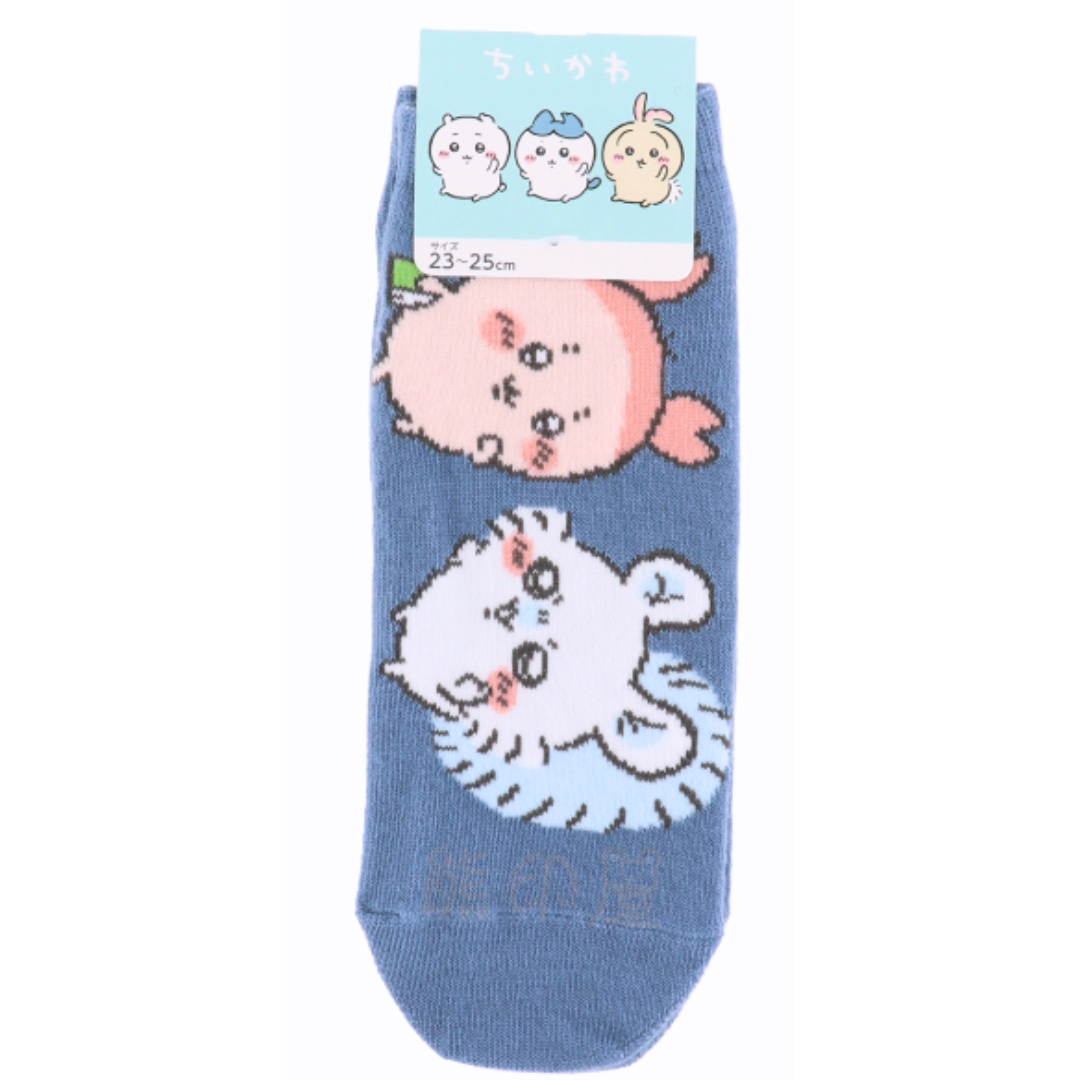 Chiikawa飛鼠古本屋小螃蟹襪子 (23-25cm)