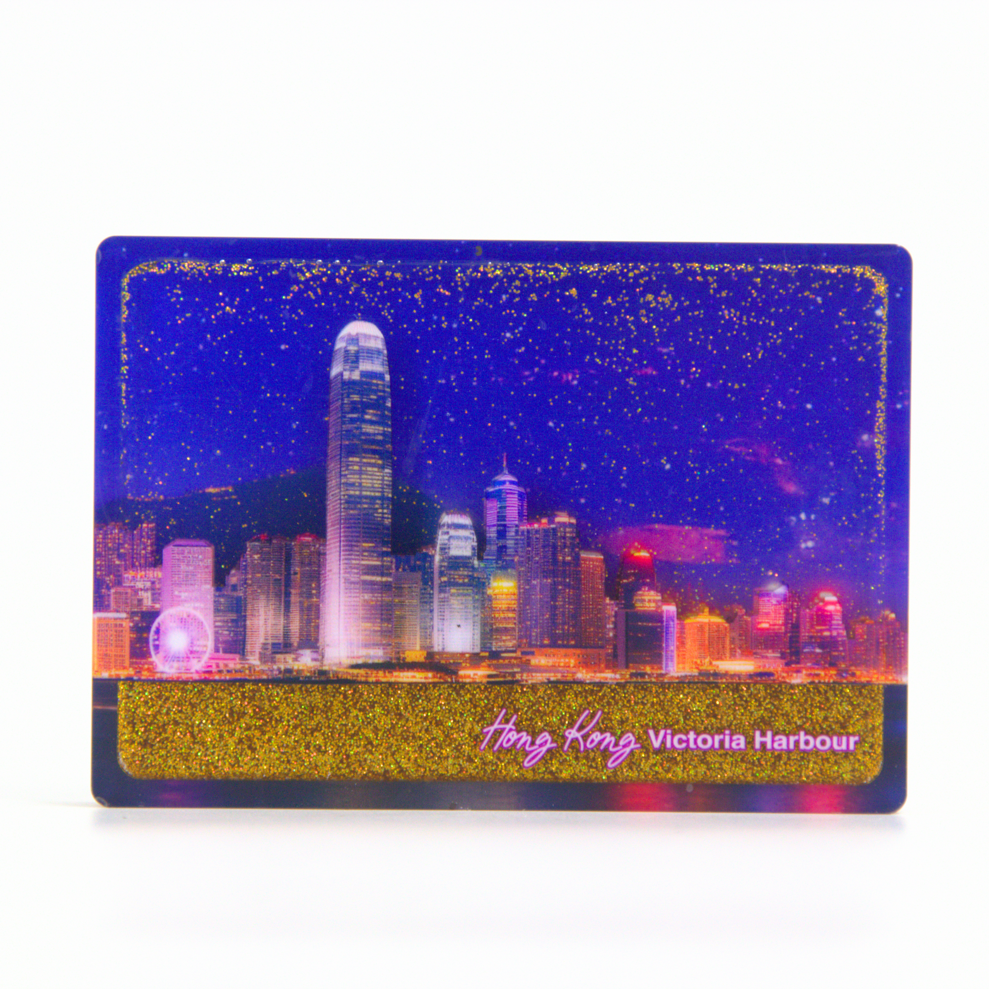 Hong Kong flowing sand magnet - Night View: Central to Sheung Wan