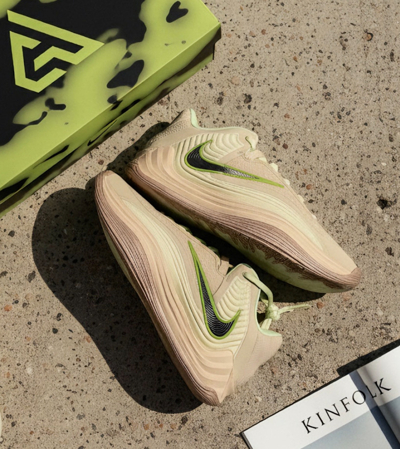 男鞋 NIKE GIANNIS FREAK 7 LE EP 淺卡其綠 字母哥 實戰 緩震 回彈 籃球鞋【II5251-200】