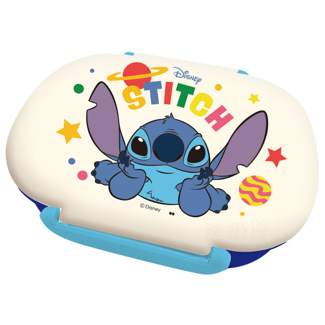 日本史迪仔餐盒便當盒(可放微波爐) 日本製