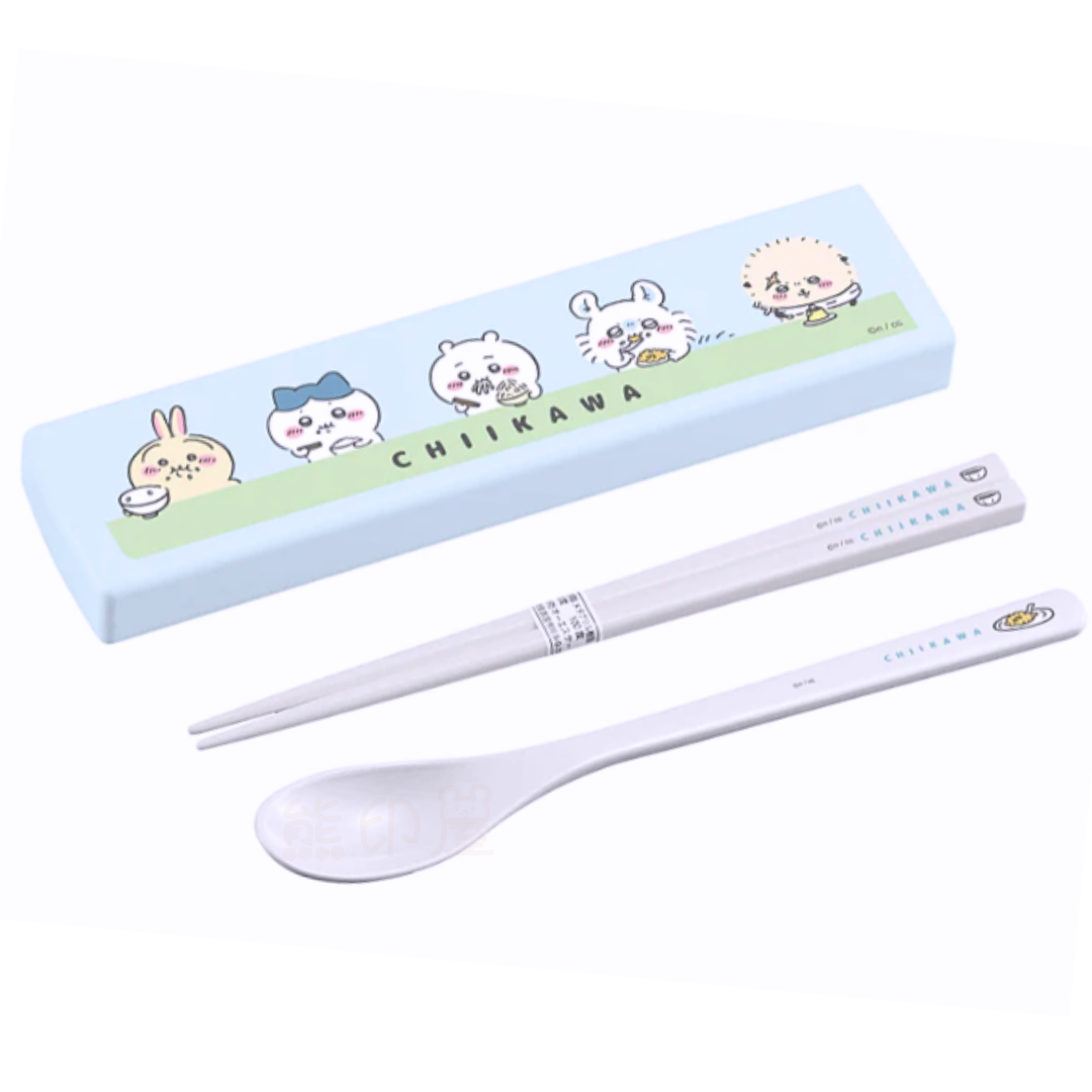 日本Chiikawa為食款便攜餐具連盒 日本製