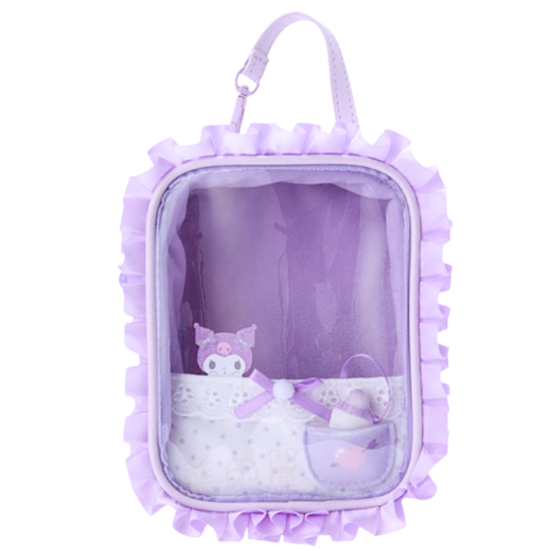 Kuromi透明公仔保護掛扣萬用包 (平行進口)