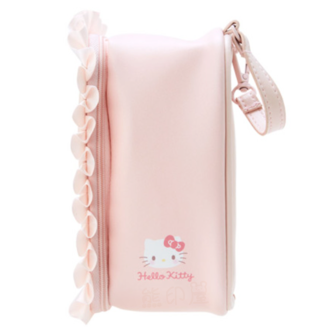 Hello Kitty透明公仔保護掛扣萬用包 (平行進口)