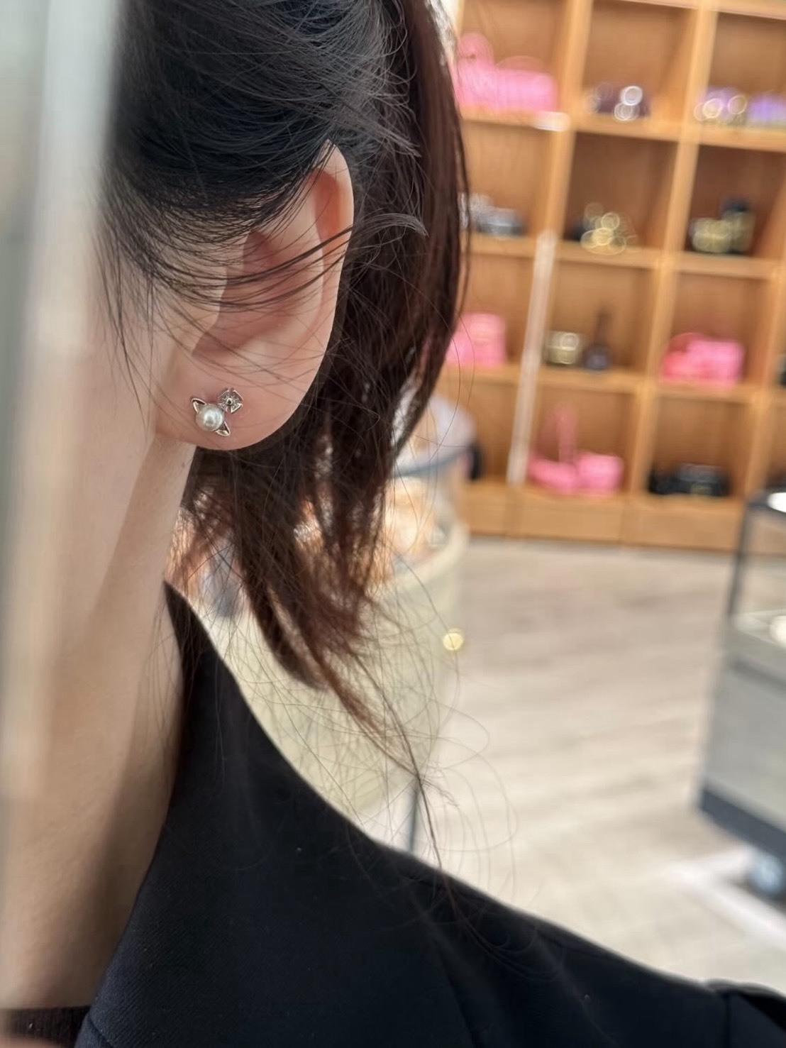 VIVIENNE WESTWOOD BALBINA EARRINGS 珍珠土星 耳環