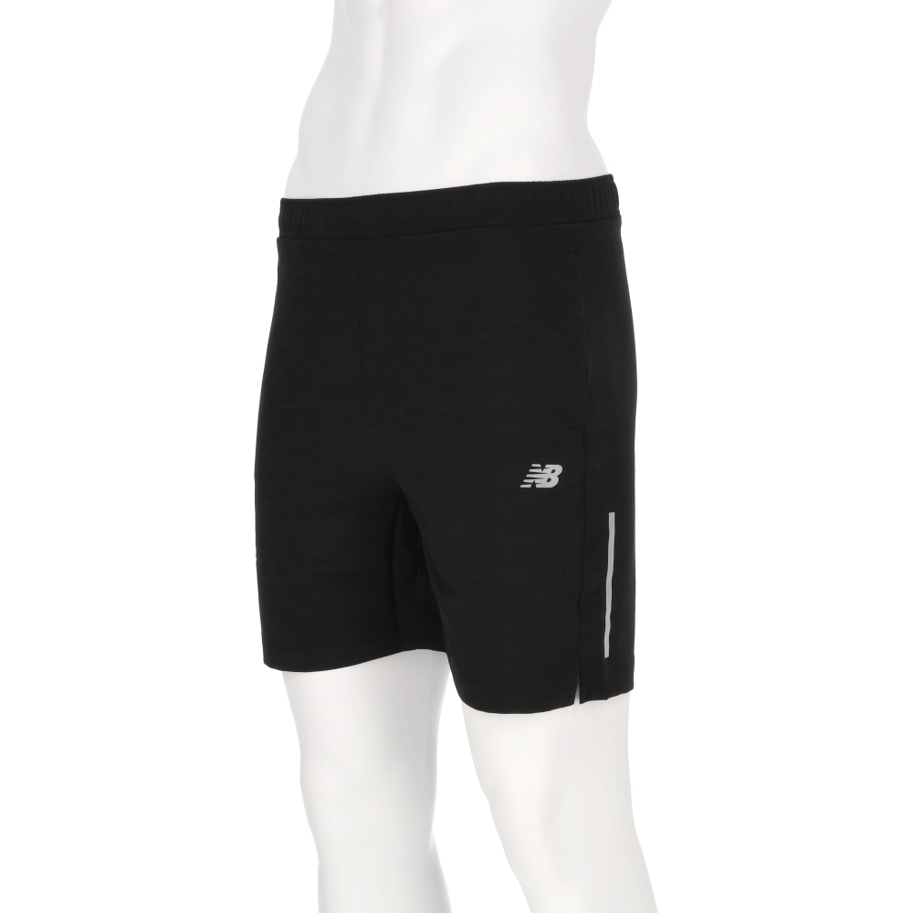 New Balance 男款 黑色 NB 美規 訓練 運動 休閒 短褲 5862520189