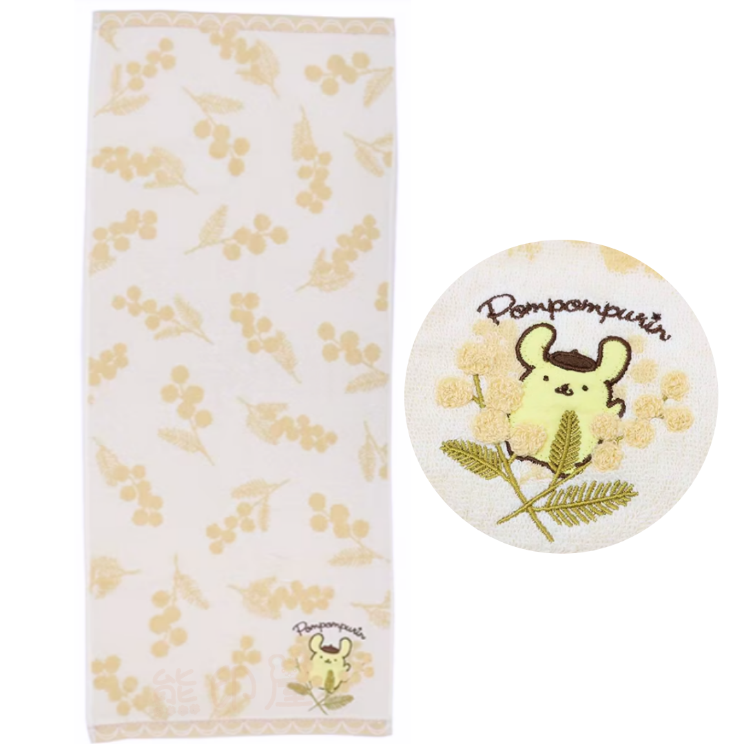 布丁狗含羞草100%棉長毛巾