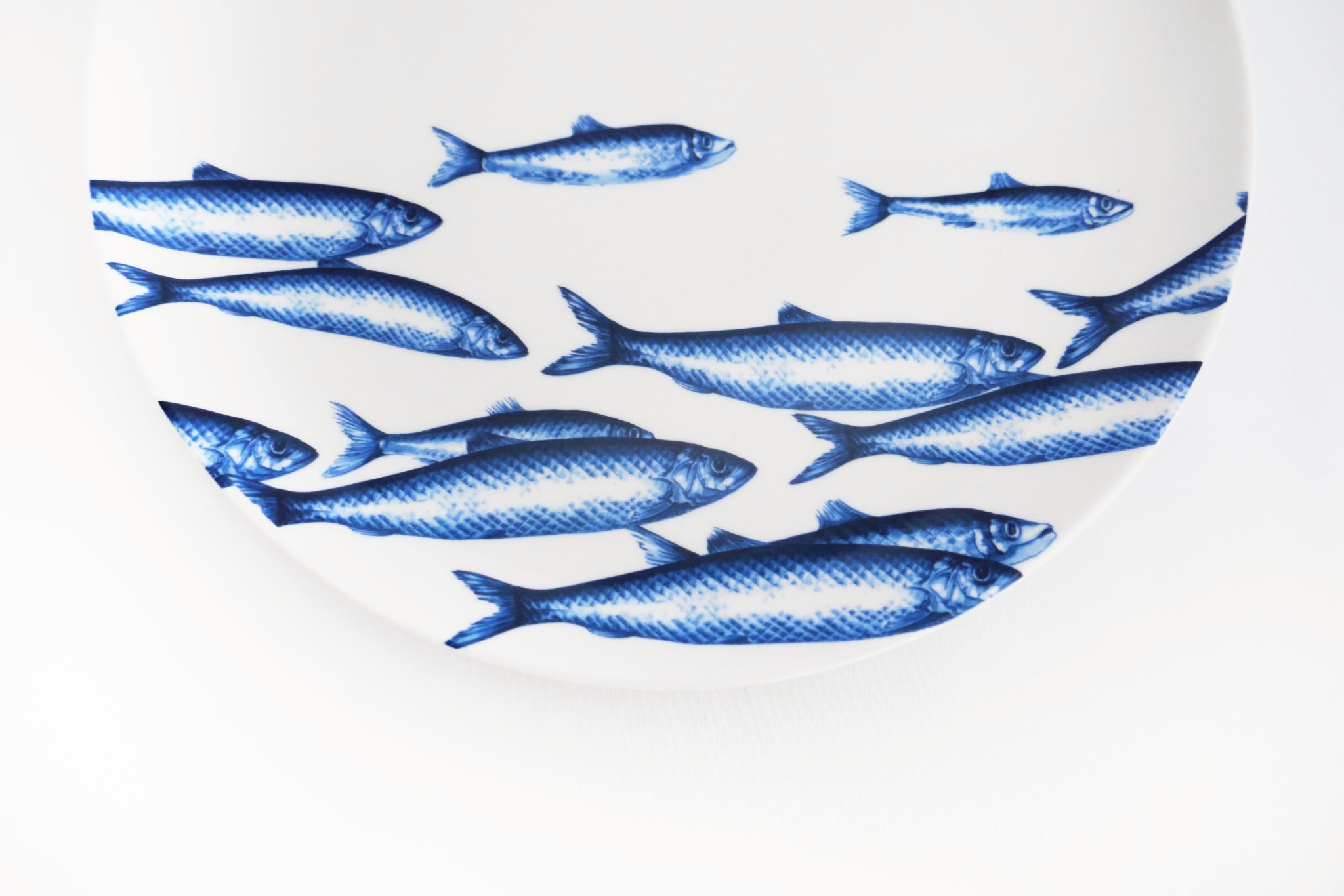 HEINEN DELFTS BLAUW｜掛式餐盤-fish- 26.5cm