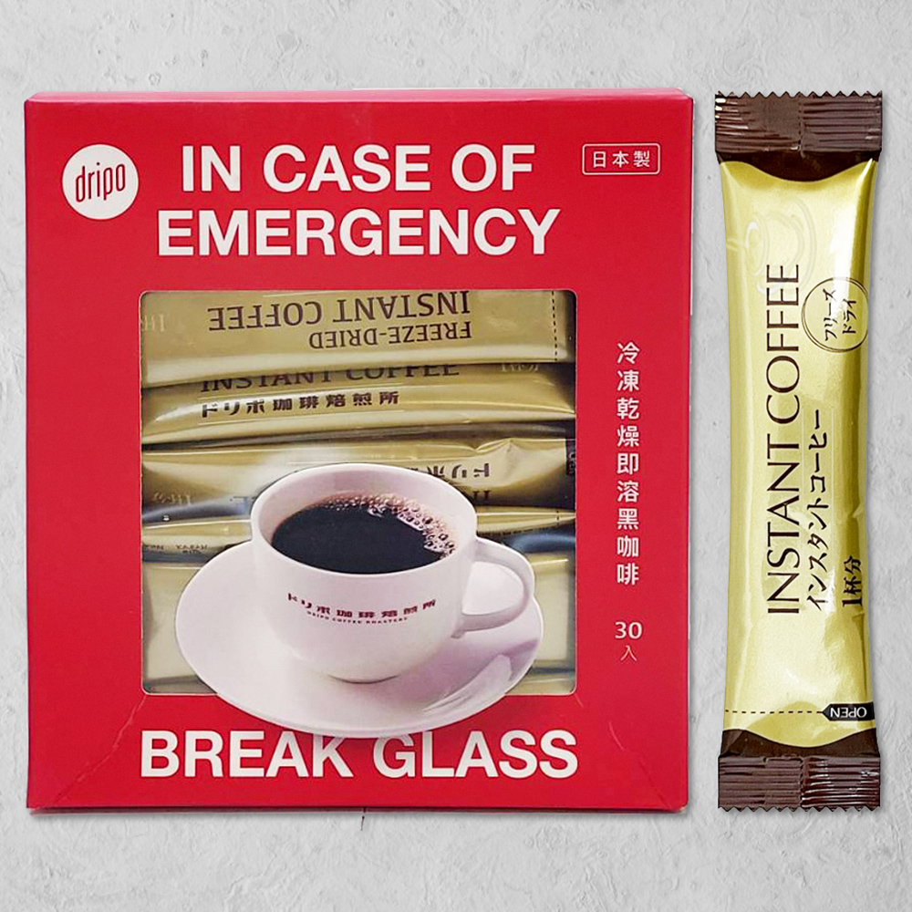 日本 Dripo 咖啡 焙煎所 即溶 黑咖啡 30入 日本製