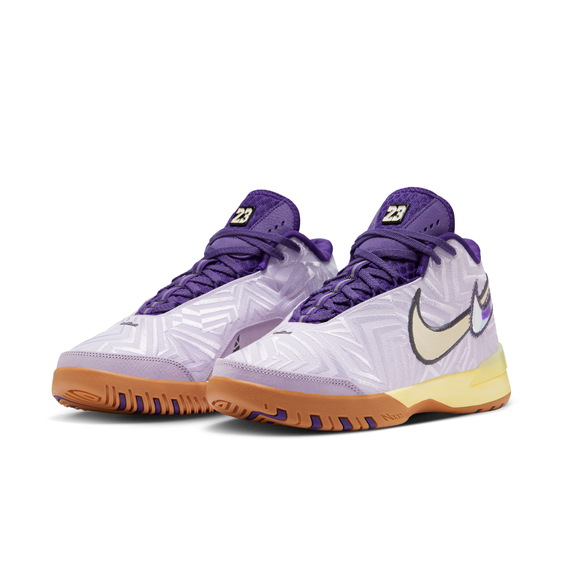 男鞋 NIKE LBJ NXXT GENISUS EP 紫 氣墊 緩震 實戰 籃球鞋【IM8549-500】LBJ