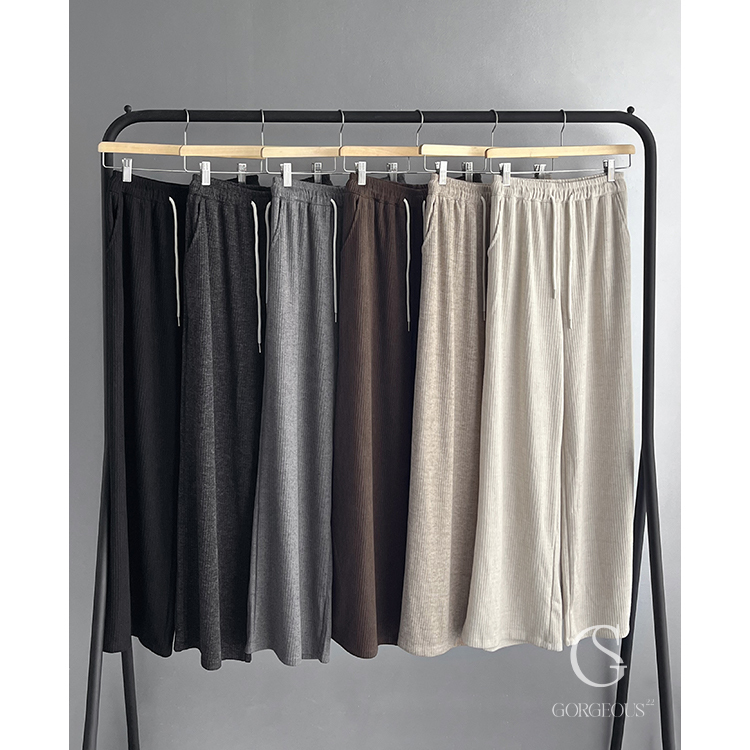 G5177 現貨「秋款糯糯直腿褲」