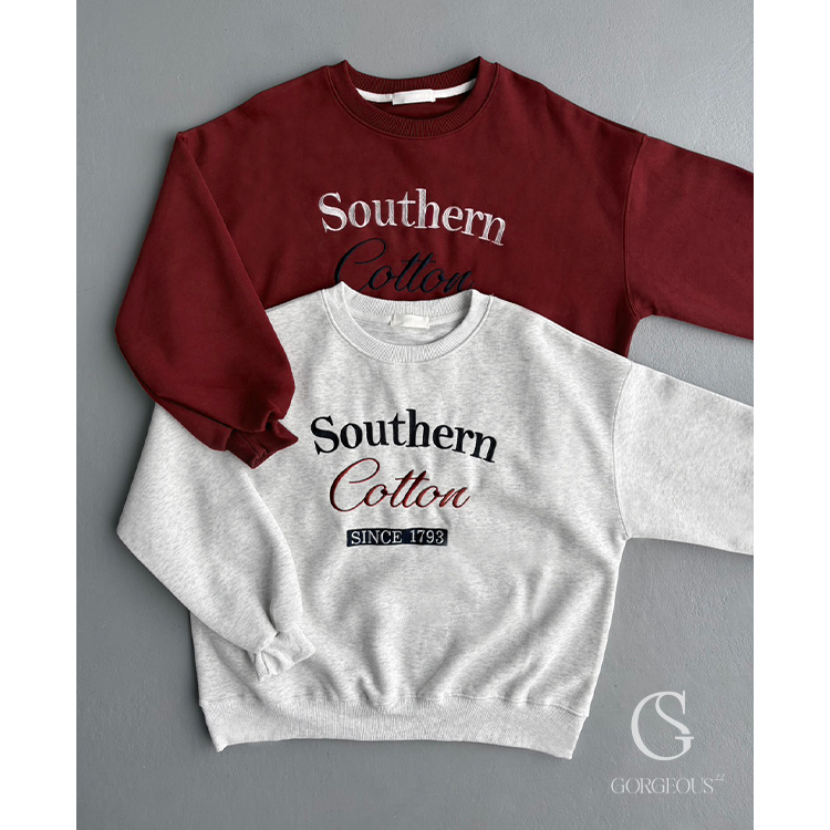 G3087 現貨「光澤刺繡大學TEE」