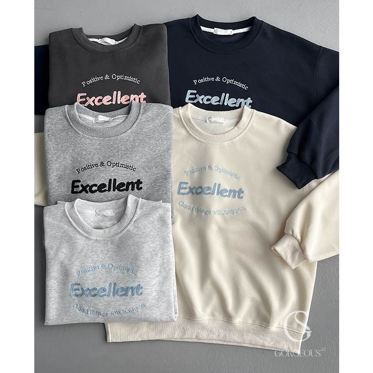 G3106 現貨「織繡字母大學TEE」