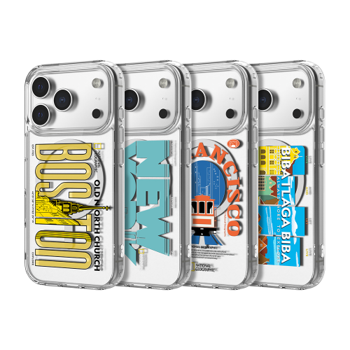 National Geographic - Magsafe Clear Graphic - iPhone 17 Case 國家地理透明防撞磁吸充電手機硬殼