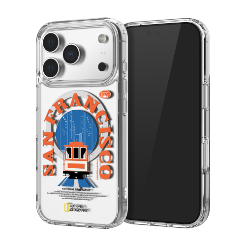 National Geographic - Magsafe Clear Graphic - iPhone 17 Case 國家地理透明防撞磁吸充電手機硬殼