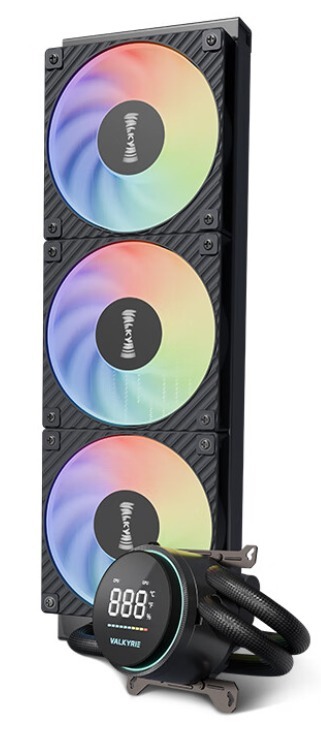 Valkyrie GLA-240/360 智能數碼屏幕水冷散熱器 (黑/白)