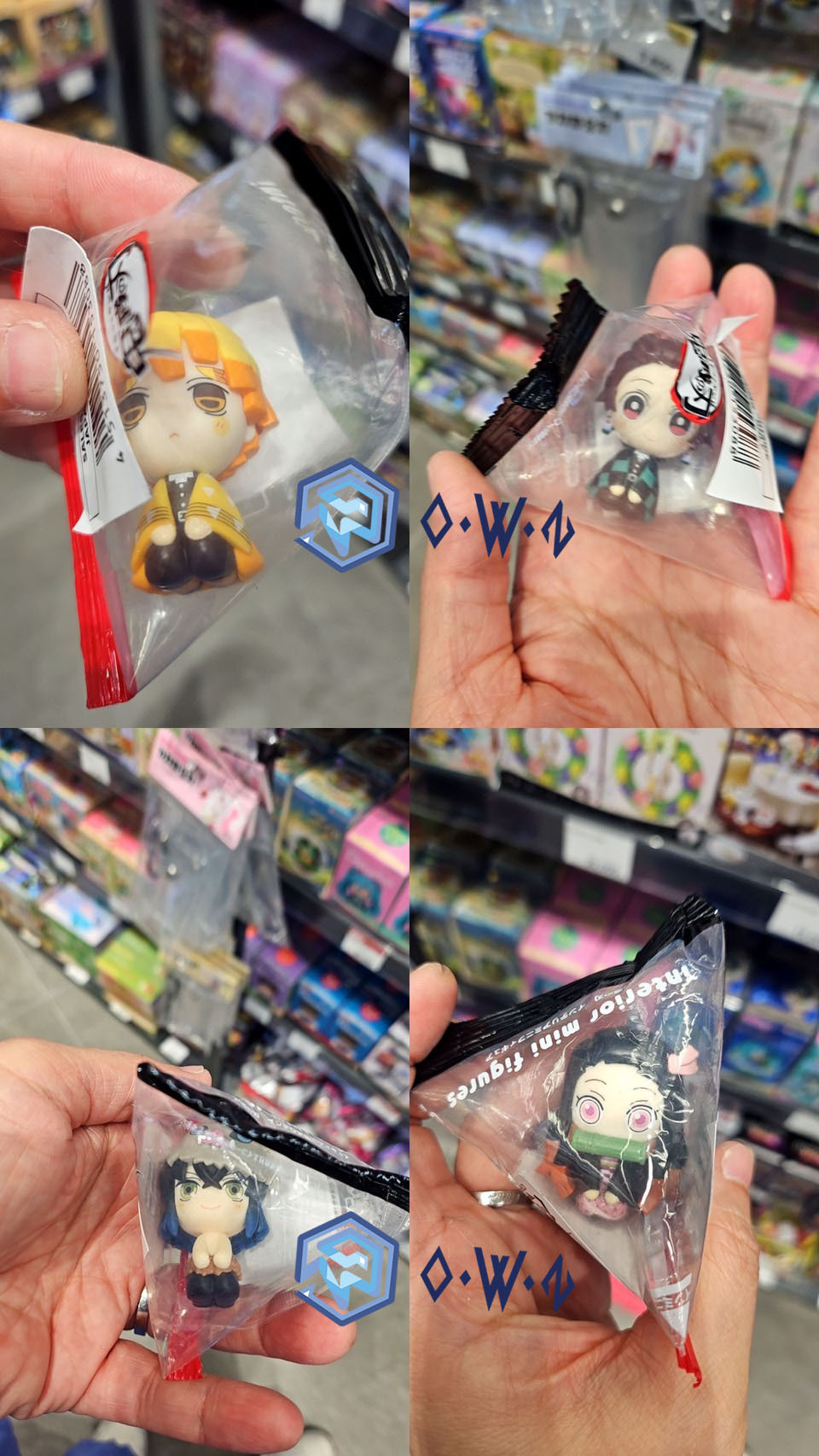 【OWN】鬼滅之刃 周邊 公仔 Q版 擺件 玩偶 炭治郎 彌豆子 善逸 伊之助