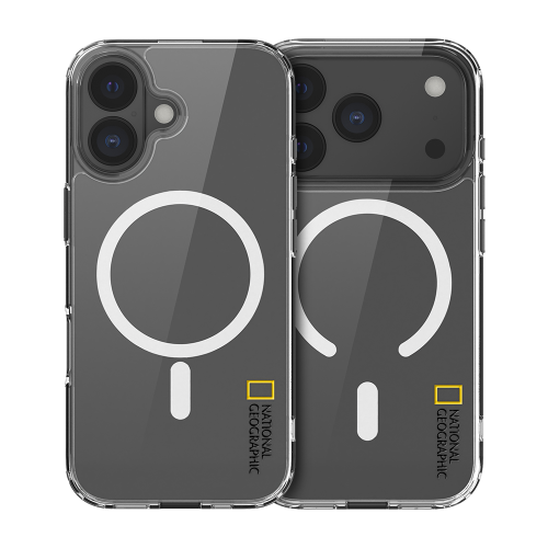National Geographic - Magsafe Clear - iPhone 17 Case 國家地理透明防撞磁吸充電手機硬殼
