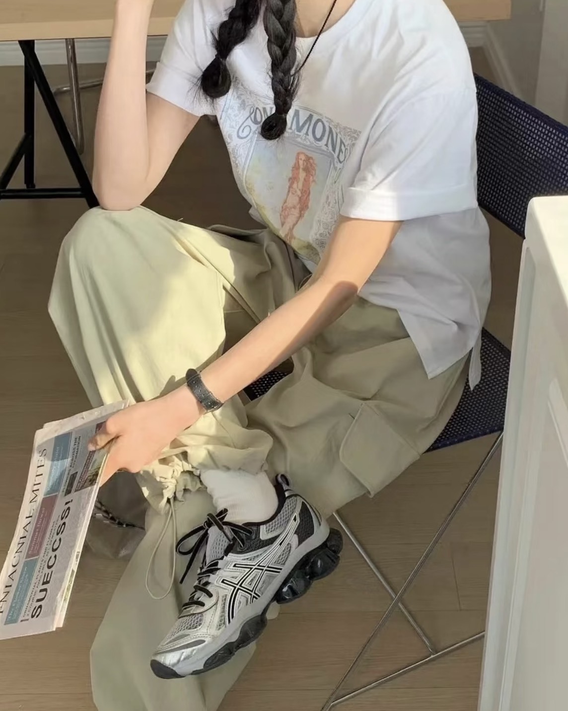 Asics Gel-Quantum Kinetic 金屬黑