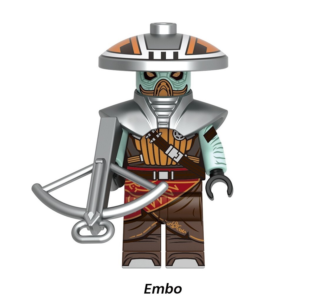 Star Wars Embo Custom Minifigures Minifigs Fit Lego G0157 GH0432