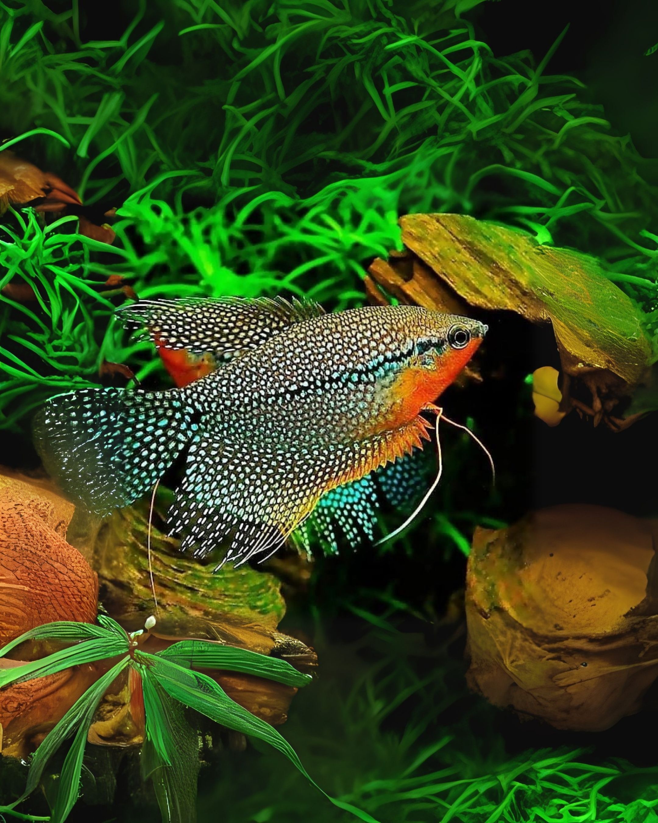 珍珠馬甲魚 | Trichogaster leerii