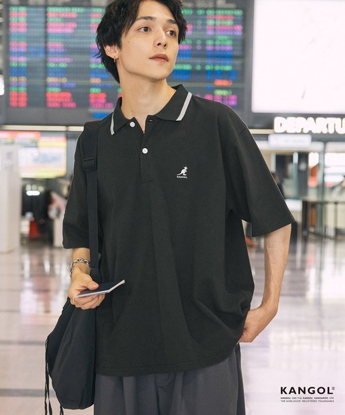 #日本連線預購 KANGOL 刺繡POLO 短踢 五色