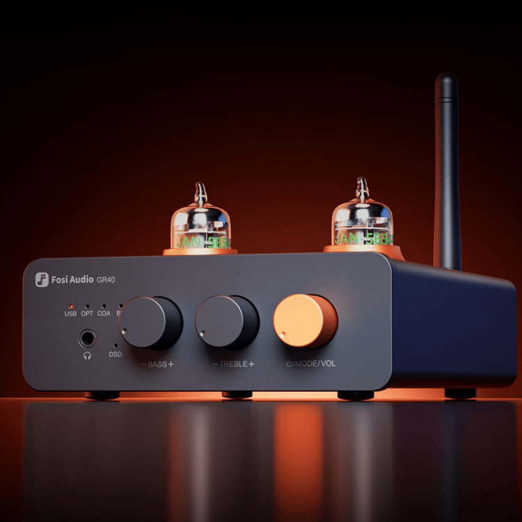 Fosi Audio GR40 膽機前置式藍牙解碼耳擴一體機