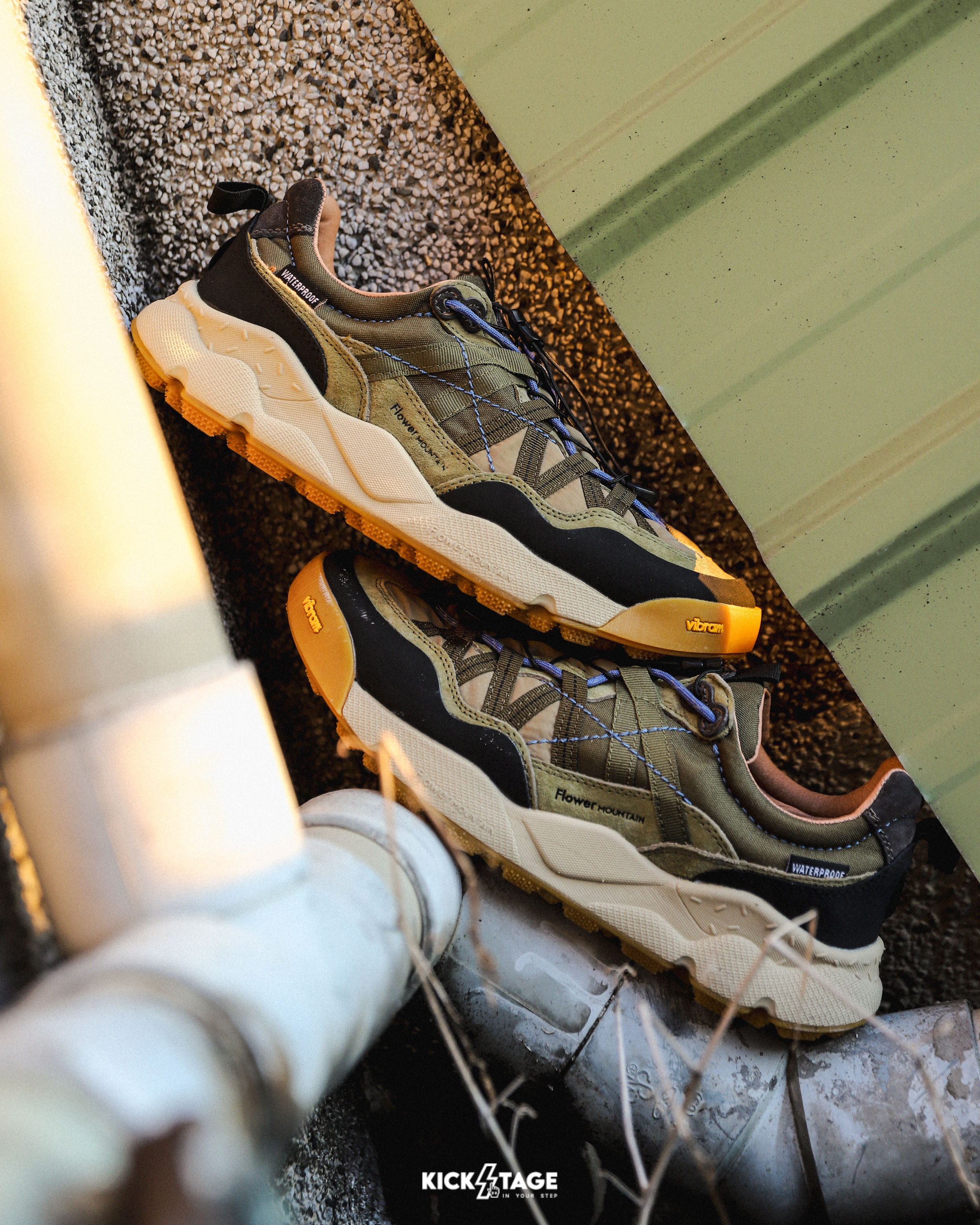 男鞋 Flower MOUNTAIN 山霧花野 IWANO2 岩野2 蒼苔松澗 咖啡色 戶外 全地形 防水內襯 黃金大底 軟木鞋墊 休閒鞋【FM2598212】