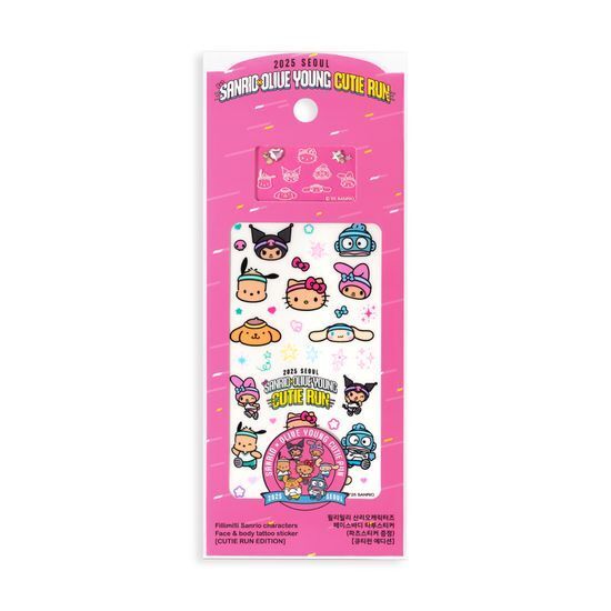 《Olive Young連線》Sanrio 運動風紋身貼紙