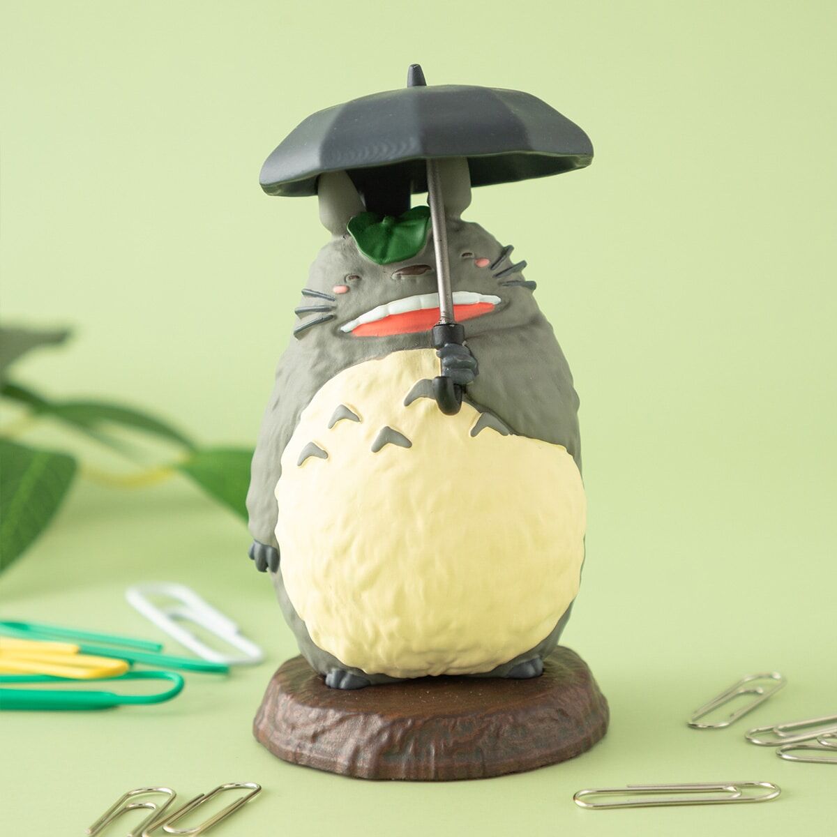 磁力迴紋針收納擺飾 龍貓 撐傘