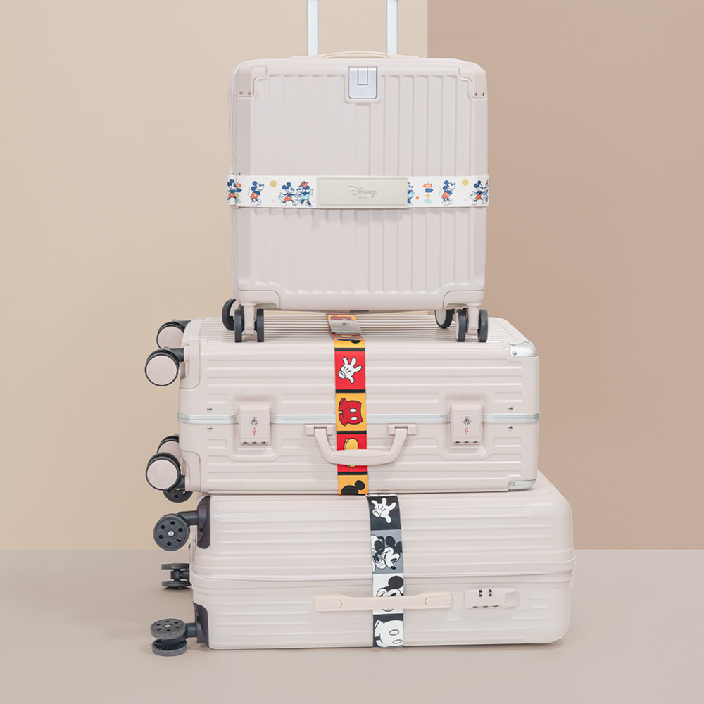 米奇好朋友-造型行李束帶【正版授權】