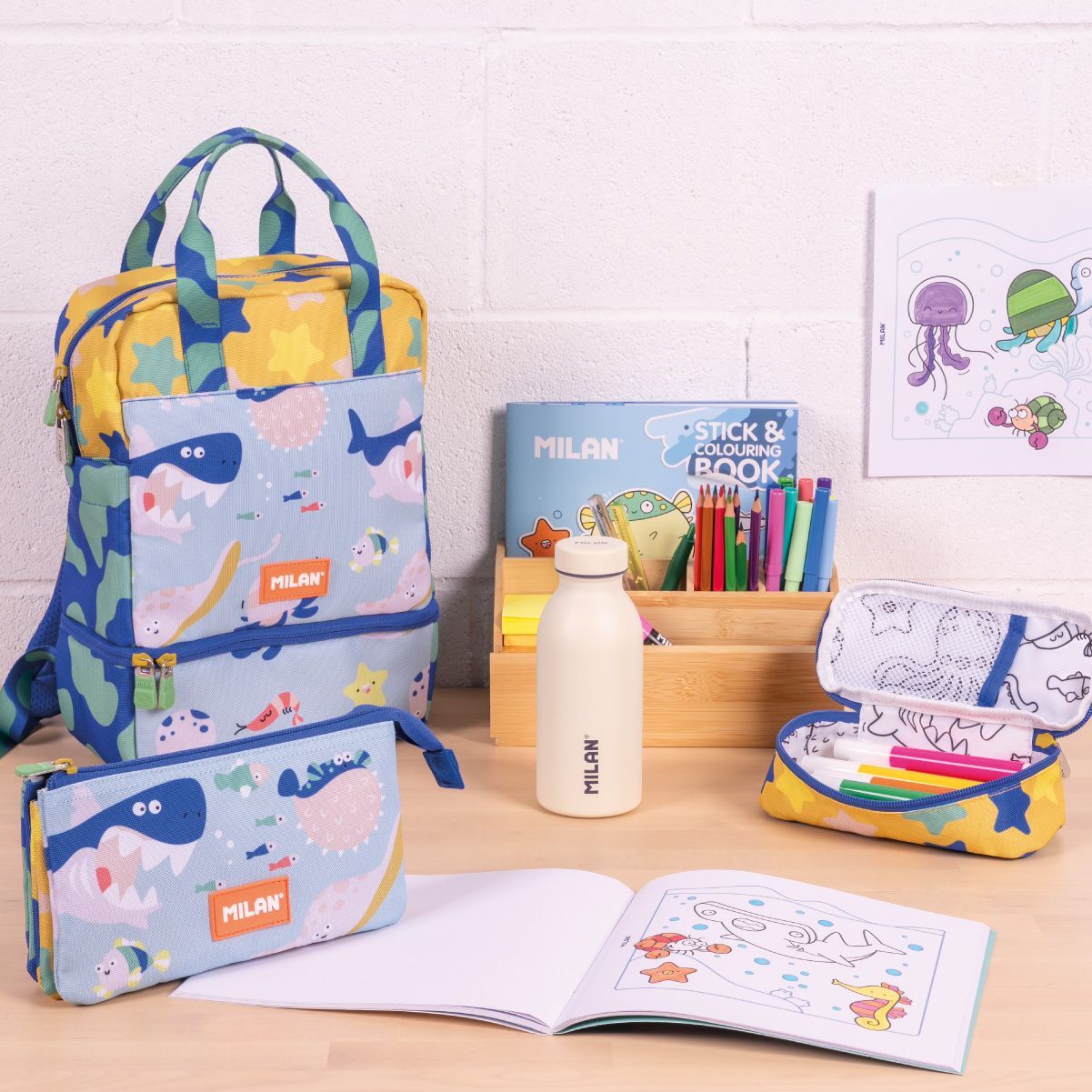 MILAN萬用袋_海洋同樂會(5層)