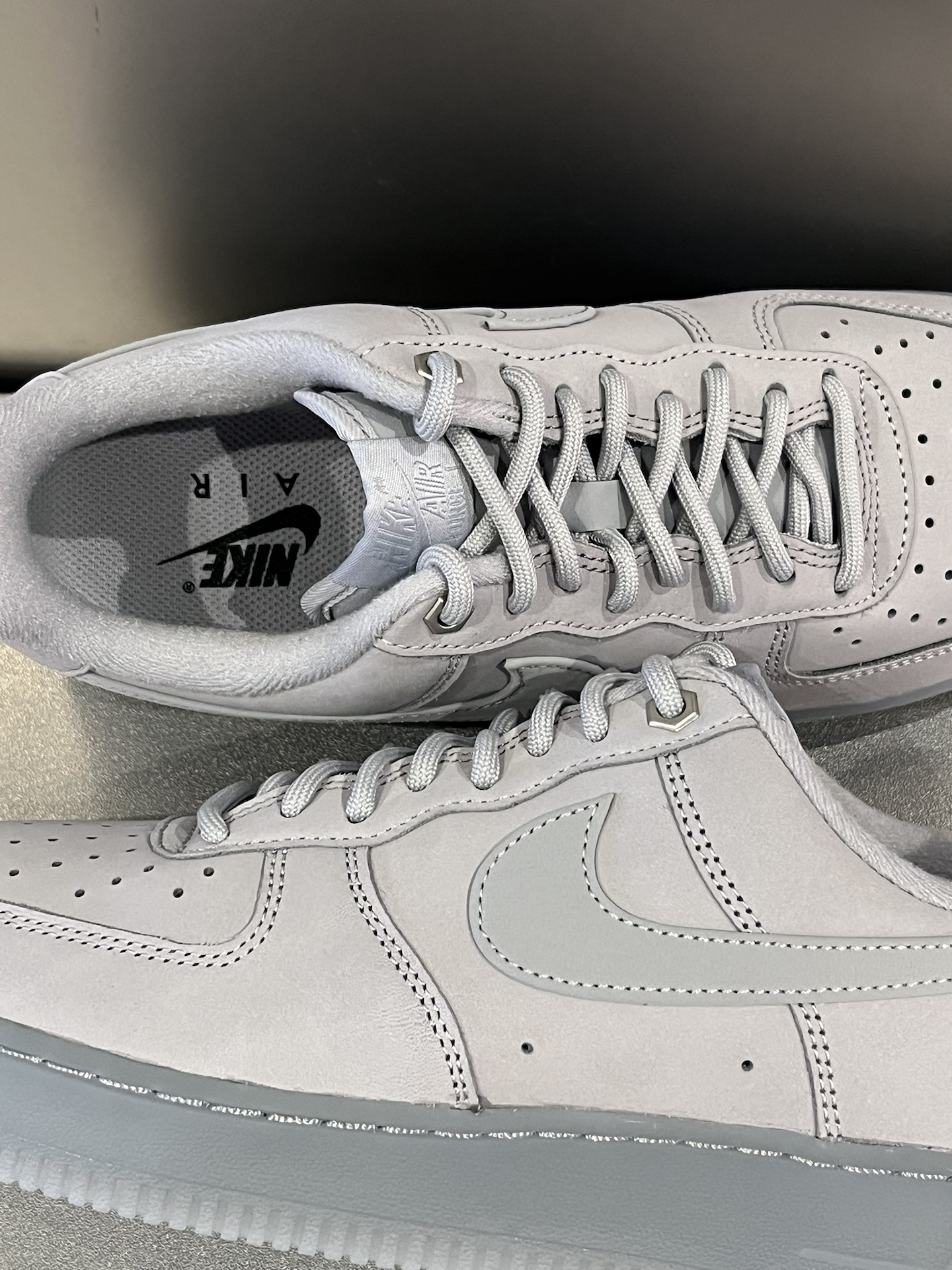 代購-Nike Air Force 1 '07 Workboot 磨砂皮革 板鞋 灰色 CJ9179-002