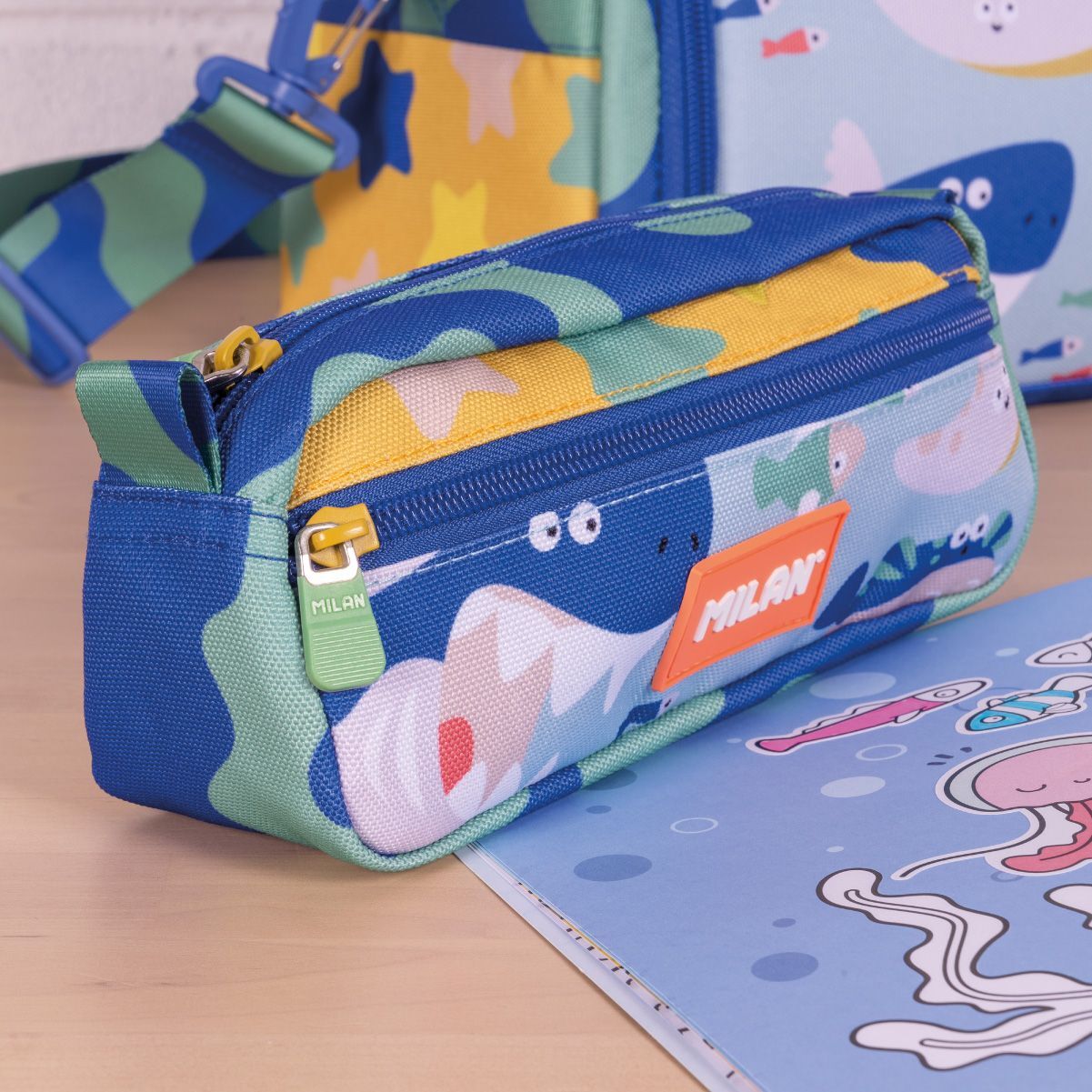 MILAN事務筆袋_海洋同樂會