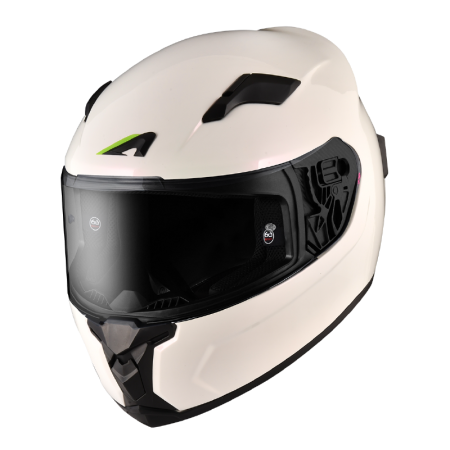 ASTONE GTO6 素色 變色白粉 全罩 通風 單鏡片 排齒扣 輕量