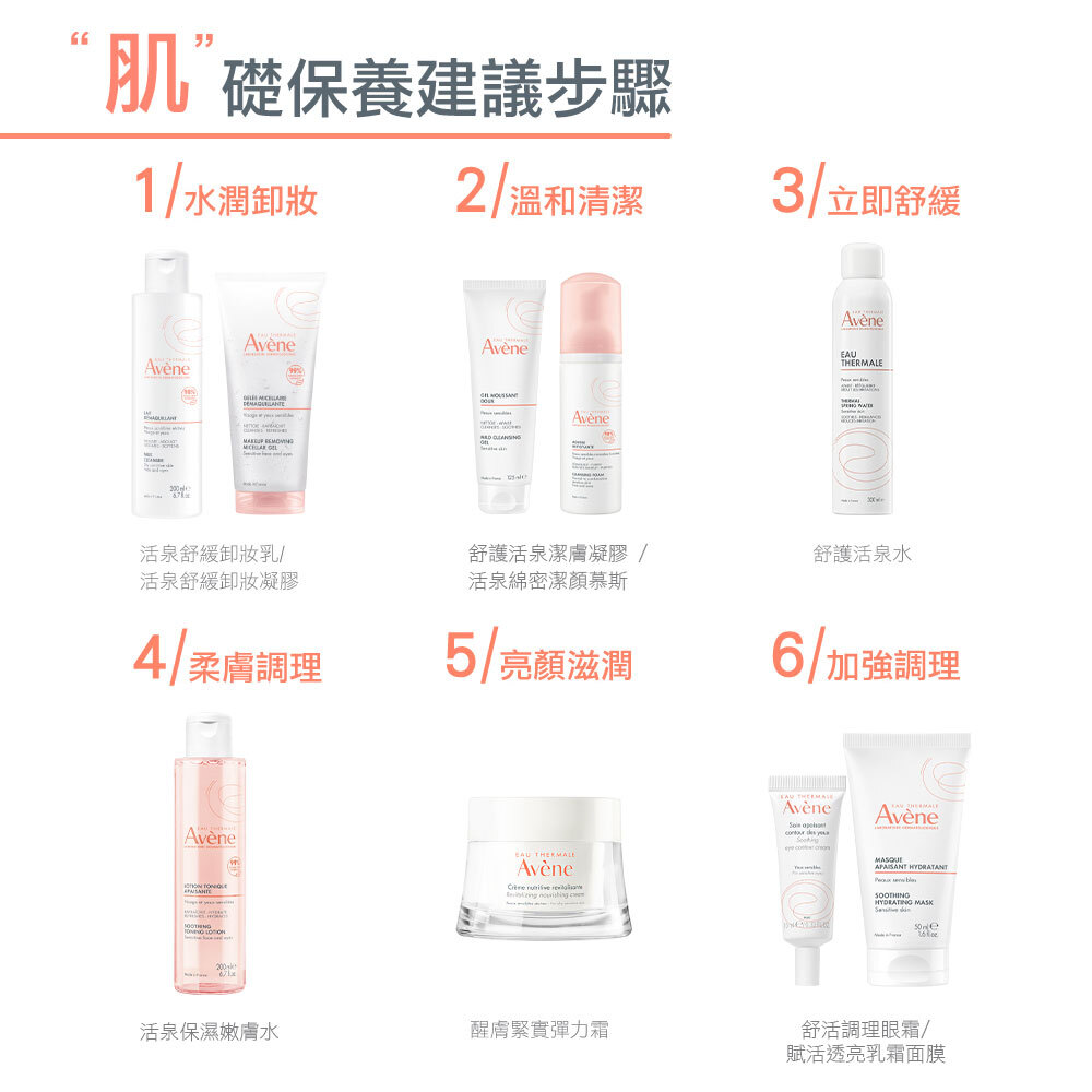 Avene雅漾醒膚緊實彈力霜 乾性肌膚保濕霜 乾性肌抗皺保濕