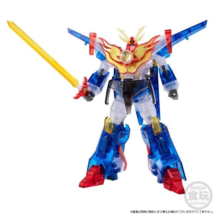 [魂SHOP限定] SMP太陽勇者火鳥超級合體機械人 透明版 SMP [SHOKUGAN MODELING PROJECT] BRAVE FIGHTER OF SUN FIGHBIRD CLEAR VER. W/O GUM