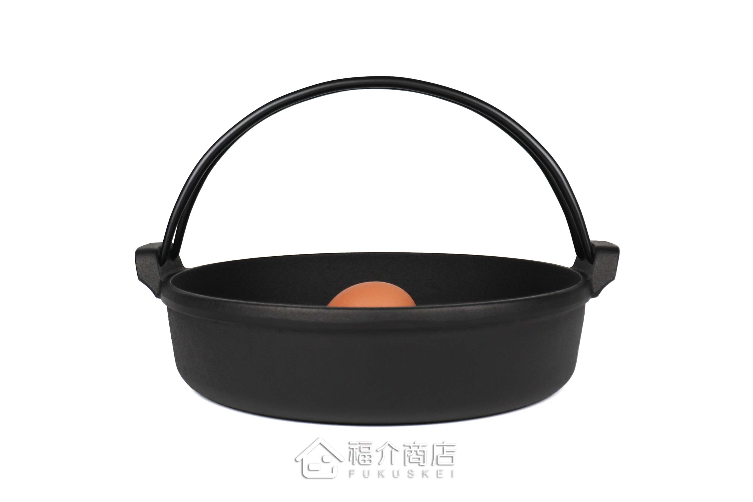 煮壽喜燒用的鑄鐵鍋